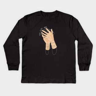 Tied Kids Long Sleeve T-Shirt